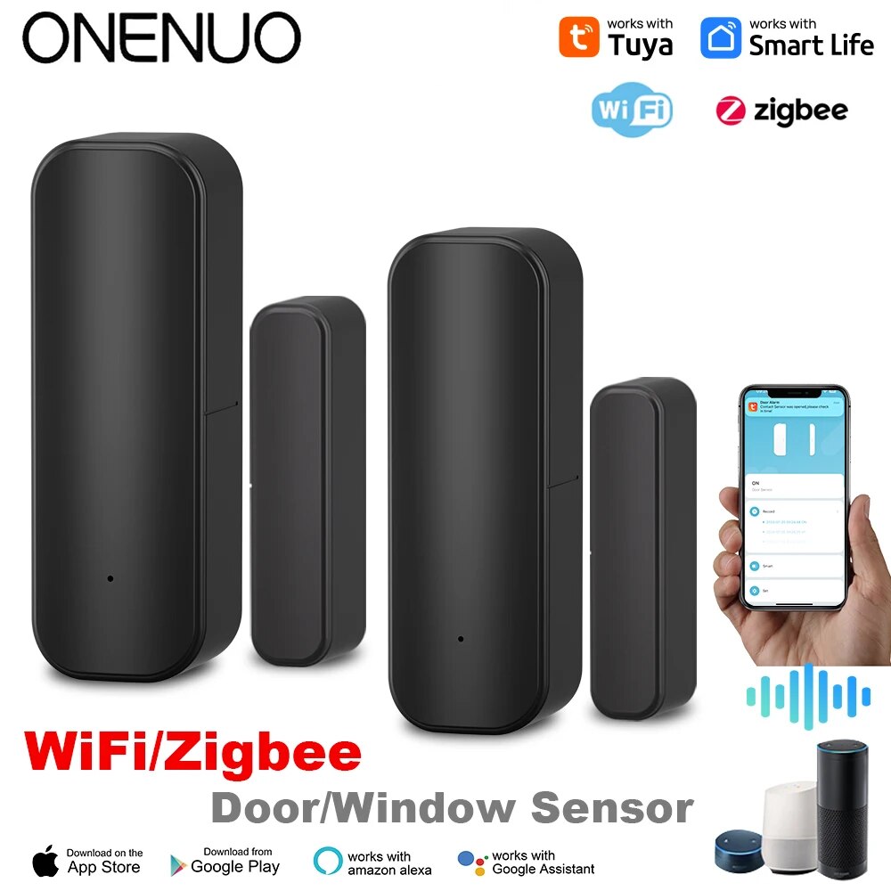 Smart Home Orvibo - Tuya-Capteur d'ouverture et de fermeture de