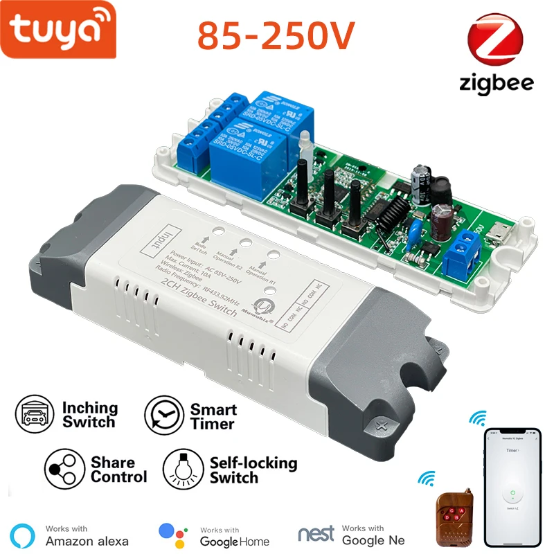 Smart Home Mod - Tuya Smart Life – commutateur Zigbee