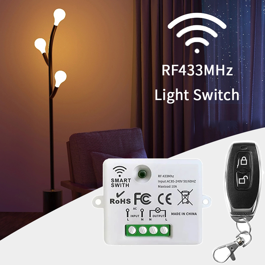 Smart Home Lighting Control - Interrupteur à télécommande sans fil RF