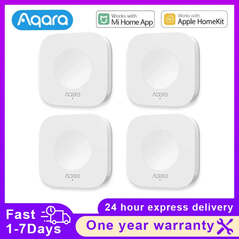 Smart Home Registration - Aqara-Mini interrupteur sans fil pour capteur