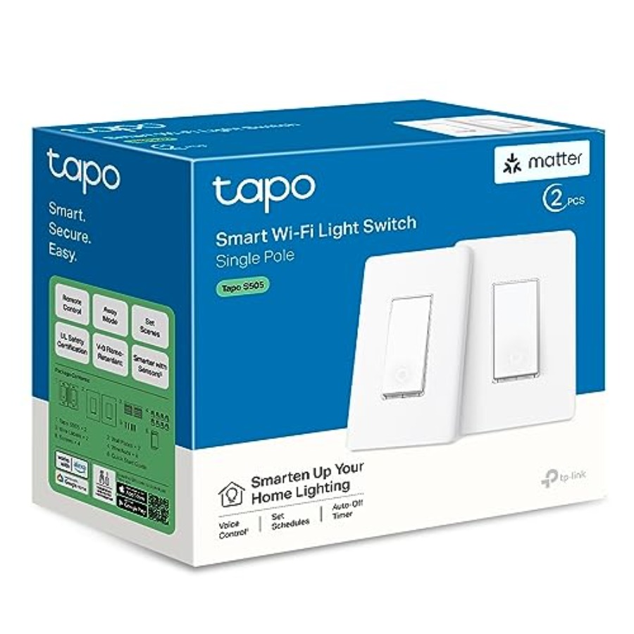 Smart Home Lighting Control - Interrupteur intelligent TP-Link Matter : commande
