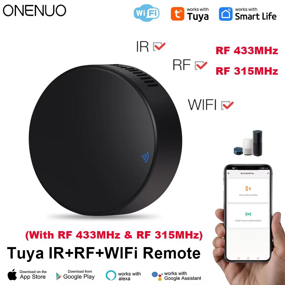 Smart Home Yale - Tuya – télécommande WiFi RF IR