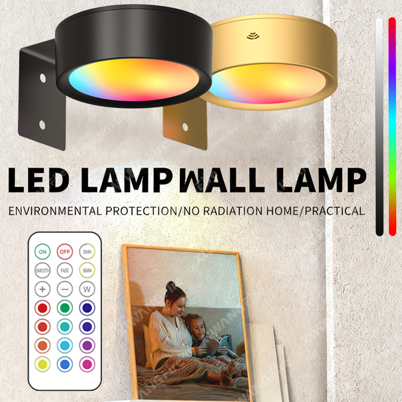 Smart Home Poster - Lumière de peinture magnétique avec télécommande,