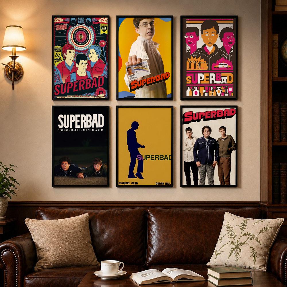 Smart Home Poster - Affiche de film intelligente S-SuperbadS, affiche