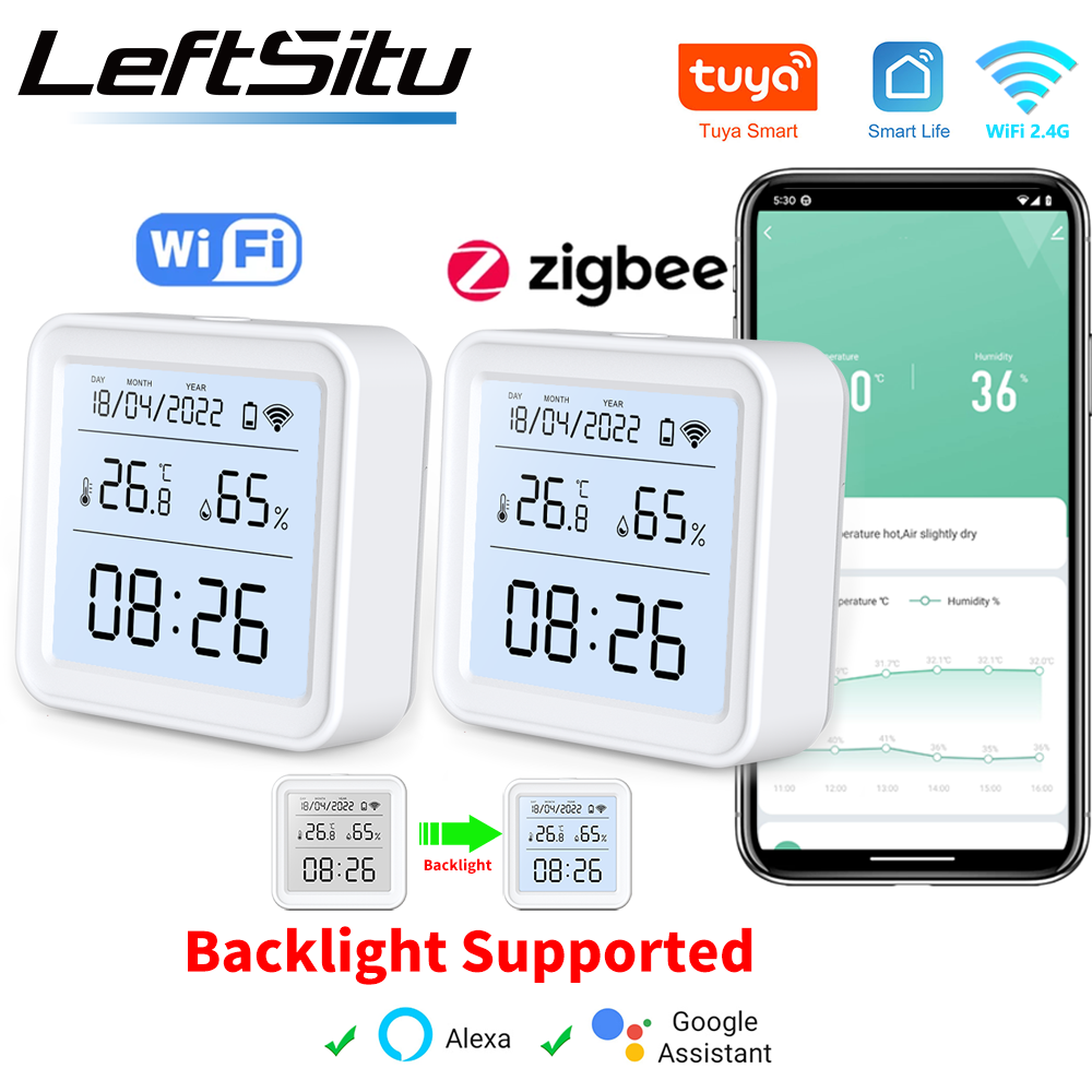 Smart Home Design - Tuya Zigbee WiFi capteur de température