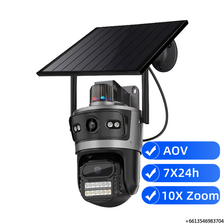 Smart Home Cctv Camera - Caméra de surveillance solaire sans fil