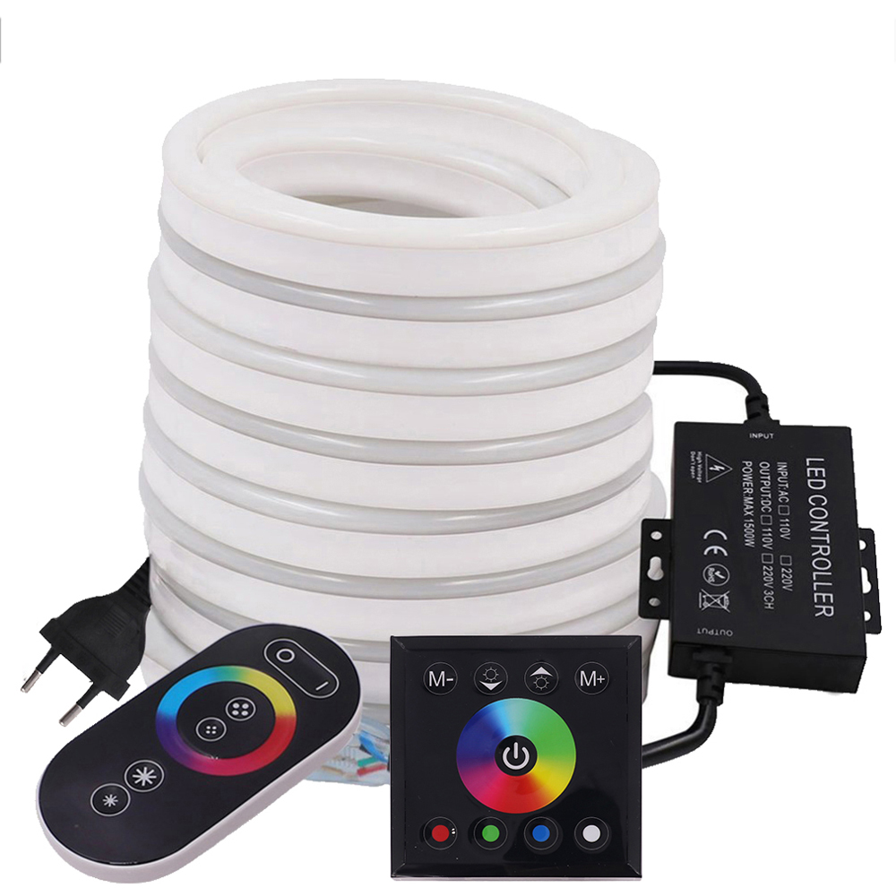 Smart Home Poster - Bande Lumineuse Néon LED RGB Flexible,
