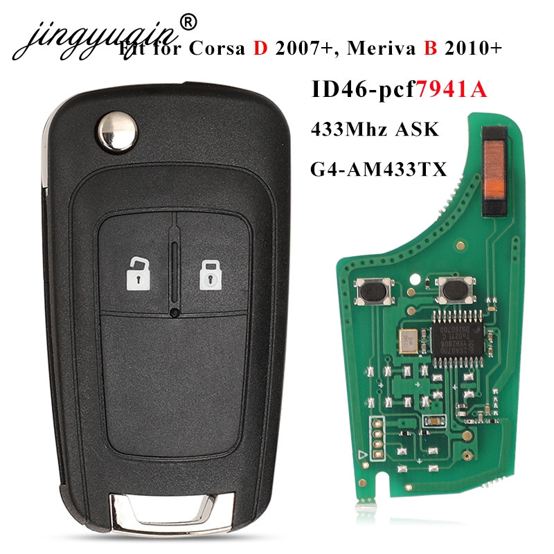 Smart Home Logo - Jingyuqin G4-AM433TX 433Mhz ID46-PCF7941 clé à