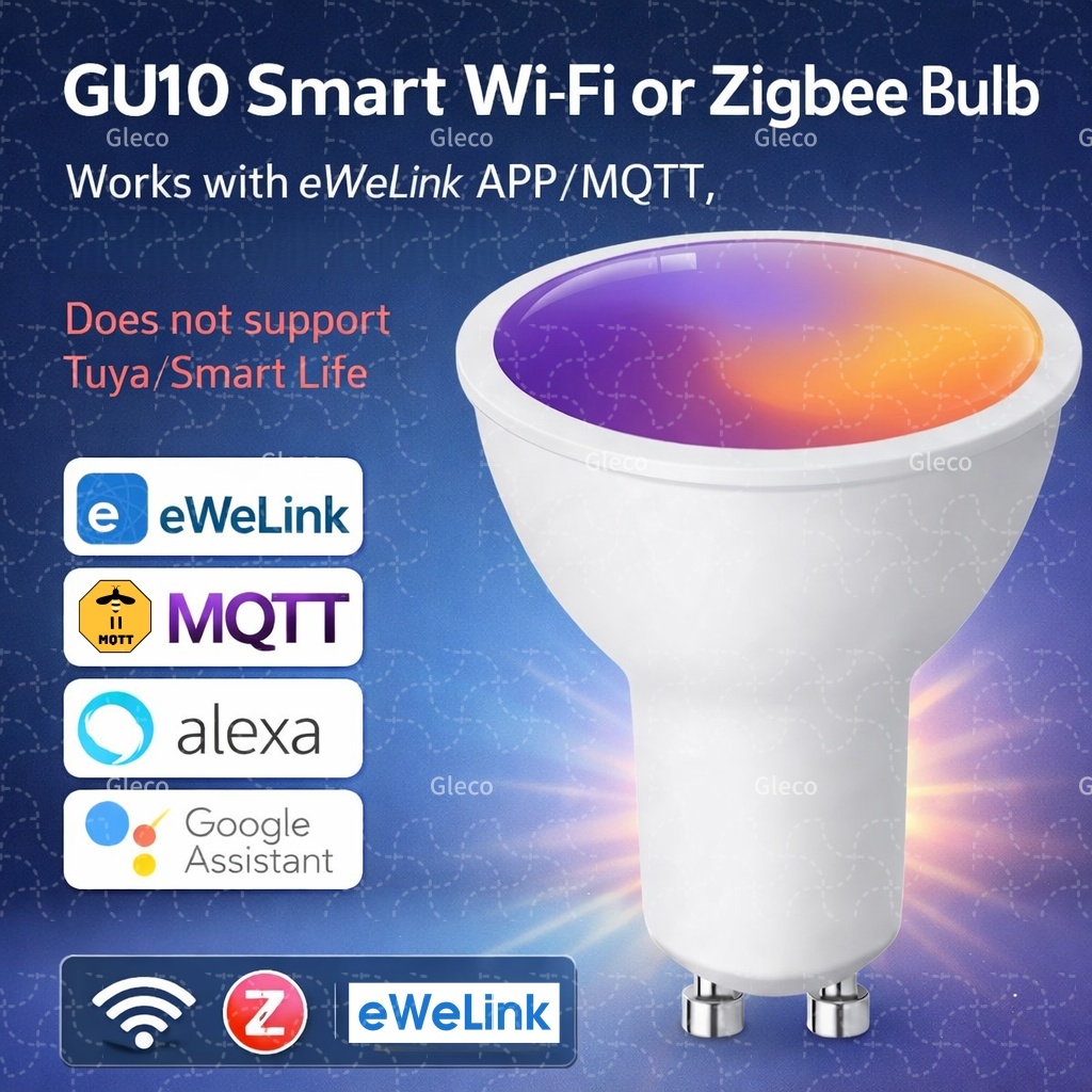 Smart Home Bridge - Ampoules LED intelligentes Ewelink GU10 Zigbee
