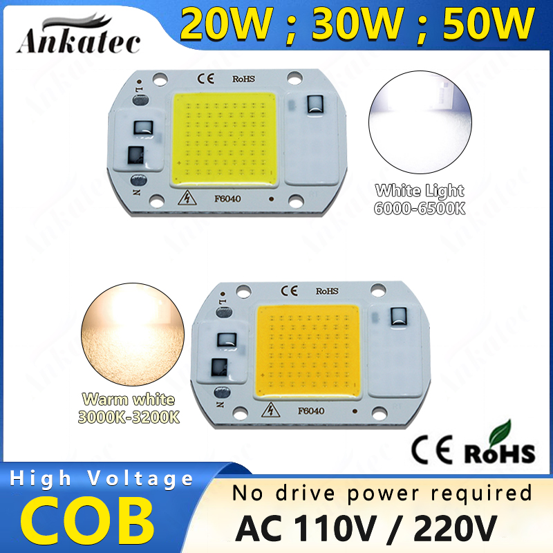 Smart Bulb - Perle de puce LED COB, 3000K,