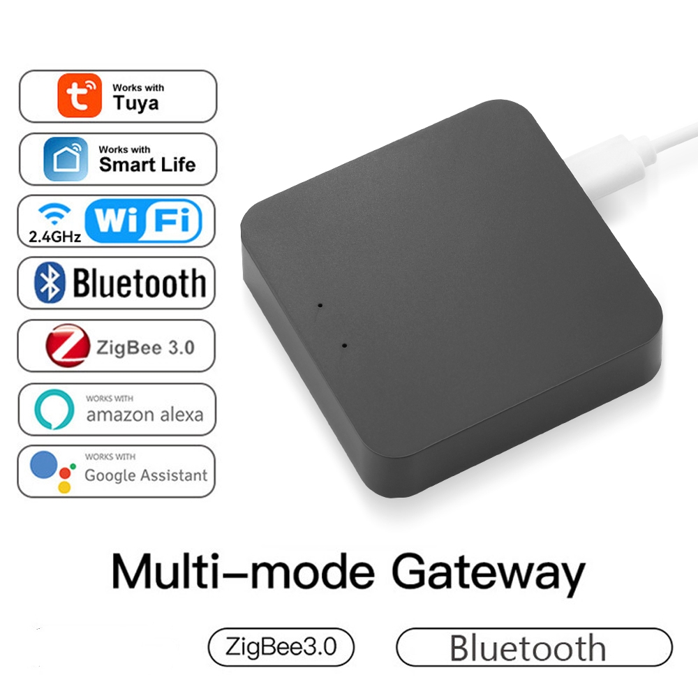 Smart Home Bridge - Tuya Zigequation-Pont de Passerelle Sans Fil,