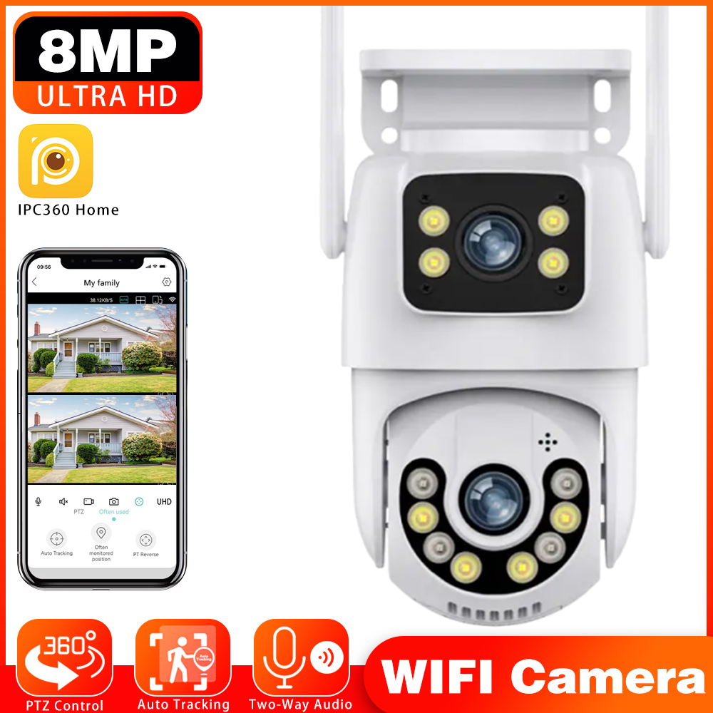Smart Home Cctv Camera - 8MP IPC360 maison WIFI caméra IP