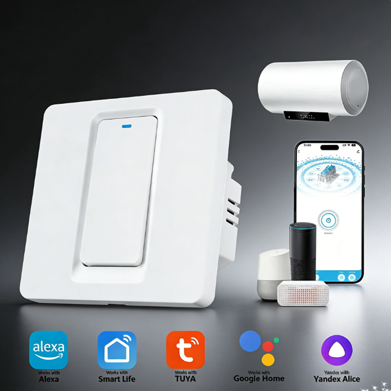 Smart Home Yale - Commutateur de chauffe-eau intelligent/contrôle tactile WiFi