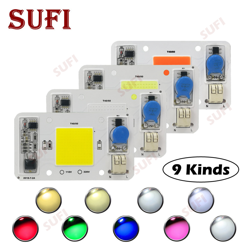Smart Bulb - Smart IC-Ampoule LED, 20W, 30W, 50W,
