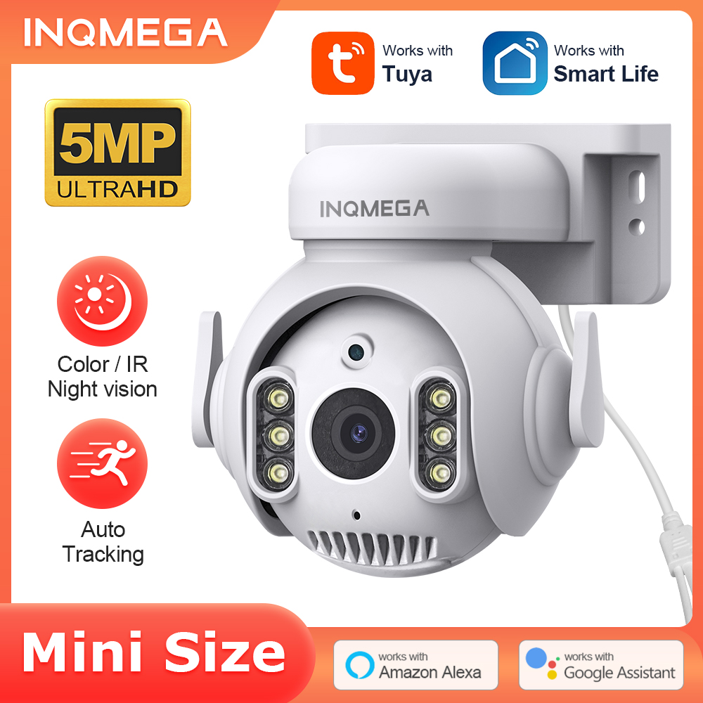 Smart Home Cctv Camera - INQMEGA-Mini Caméra de permission Extérieure PTZ