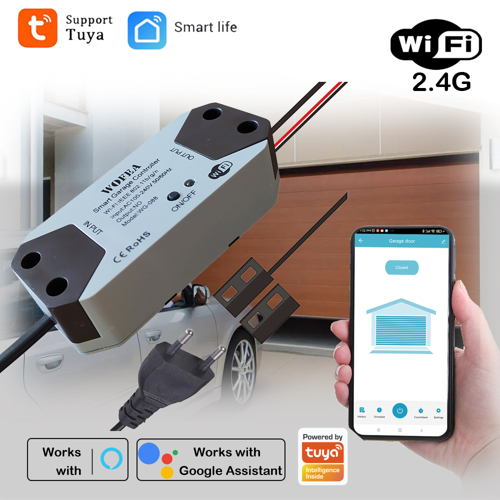 Smart Home Registration - Contrôleur d'ouverture de porte de garage