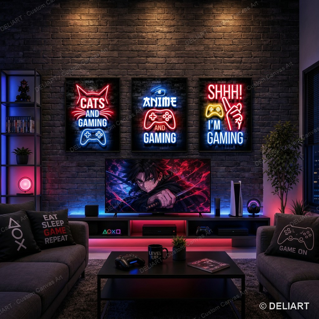 Smart Home Poster - Lot de 1 et 3 affiches