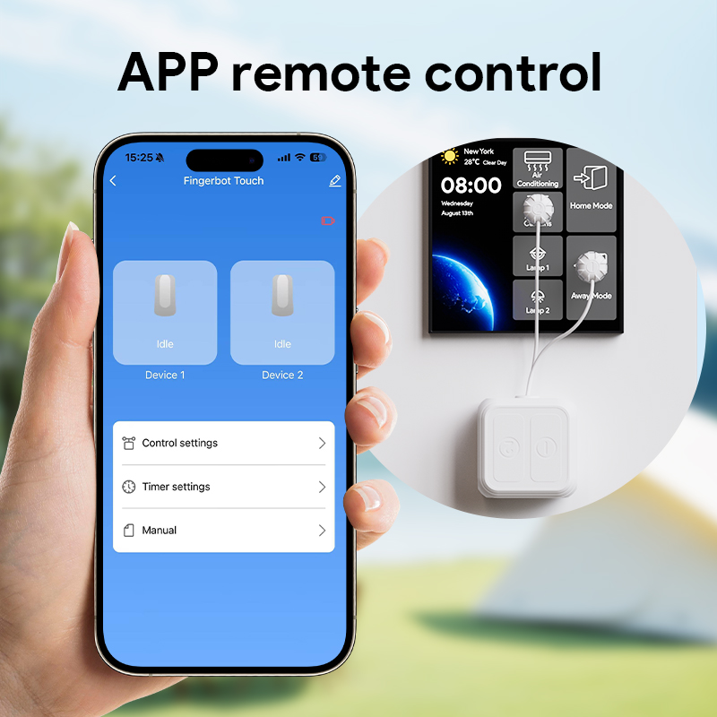 Smart Home Mod - Fonctionne avec Tuya Bluetooth Smart Fingerbot