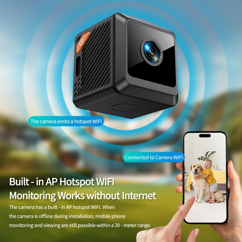 Smart Home Cctv Camera - W02 1080P mini protection de sécurité