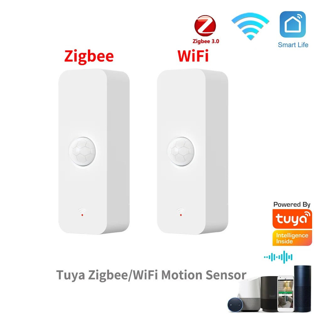 Smart Home Network - Tuya-Capteur de mouvement PIR Zigbee WiFi,