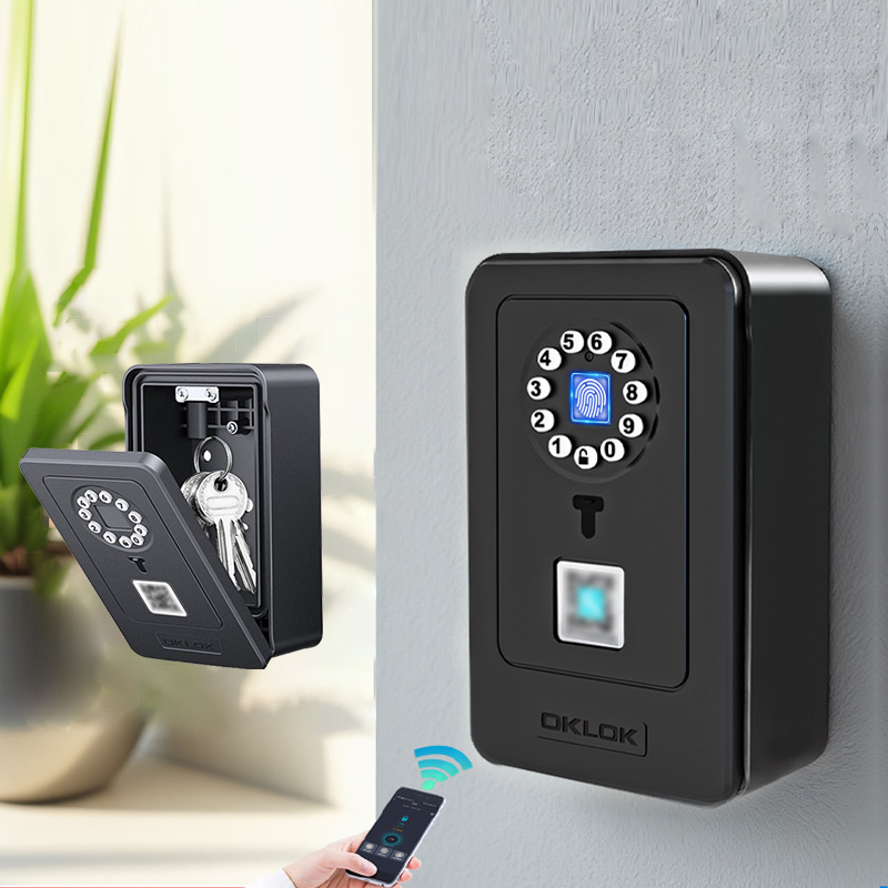 Smart Home Design - Coffre-fort intelligent à empreinte digitale pour