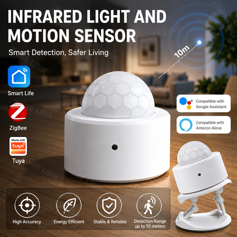 Smart Home Yale - Capteur de mouvement PIR ZigBee 3.0,