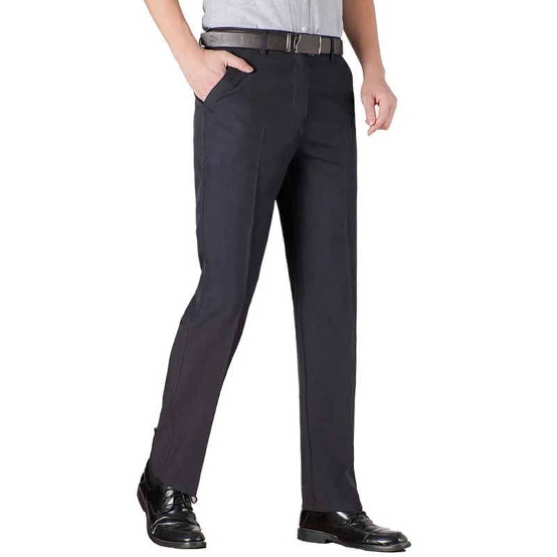 Smart Home Design - Pantalon Décontracté pour Homme, Droit, Formel,