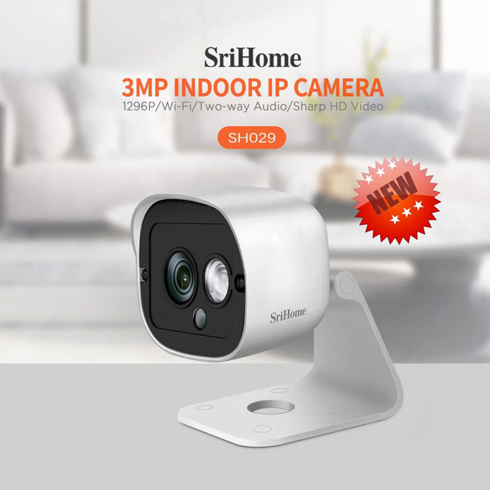 Smart Home Cctv Camera - Srihome SH029 Mini caméra IP WiFi