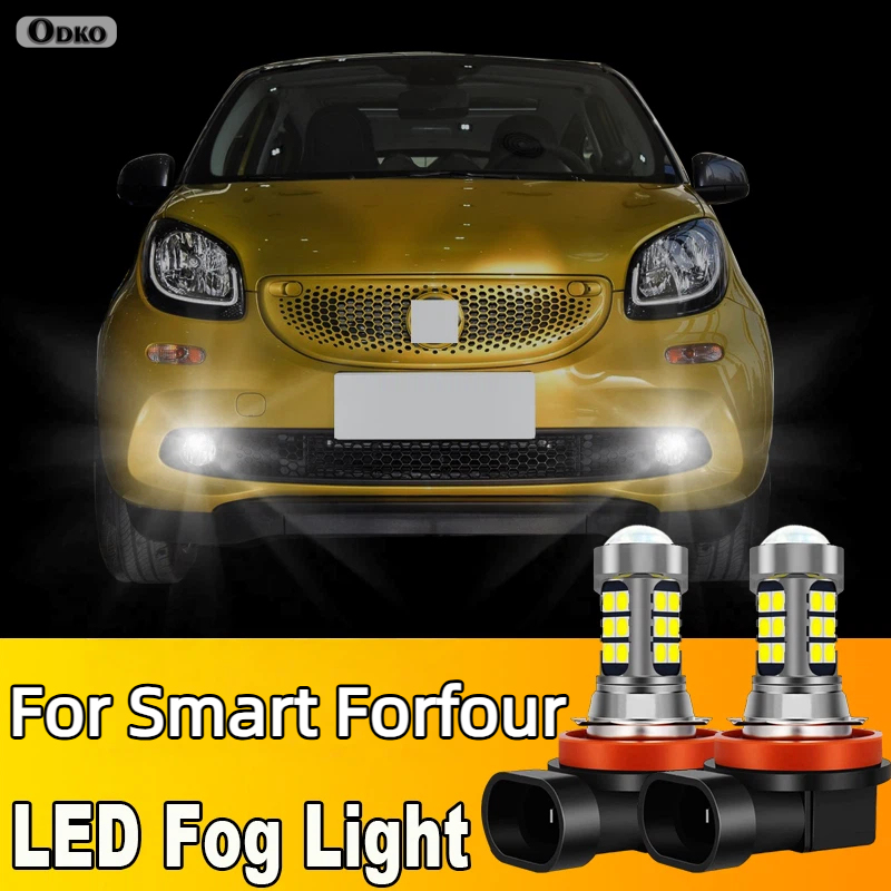 Smart Bulb - Feux antibrouillard avant, 2 ampoules LED,