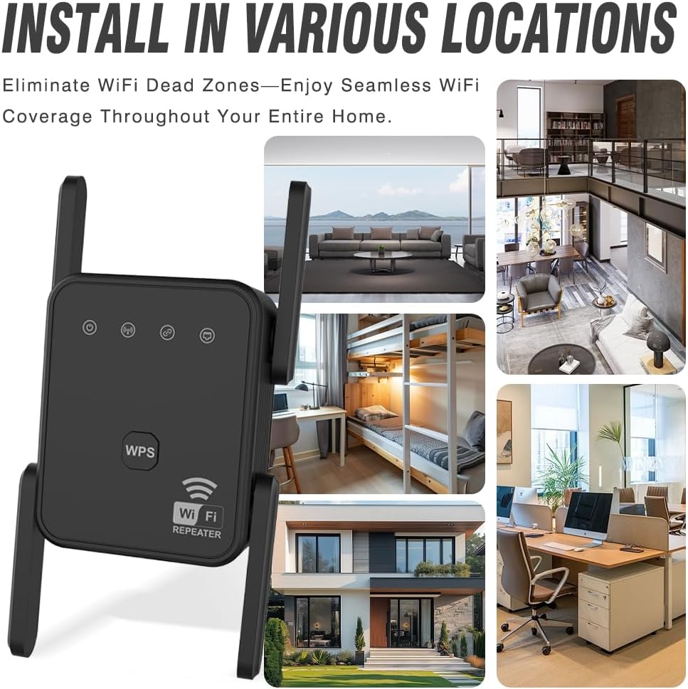 Nouveau Répéteur WiFi 2026 300 - Smart Home Network avis et prix