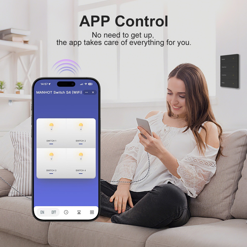 Interrupteur intelligent Zigbe - Smart Home Lighting Control avis et prix