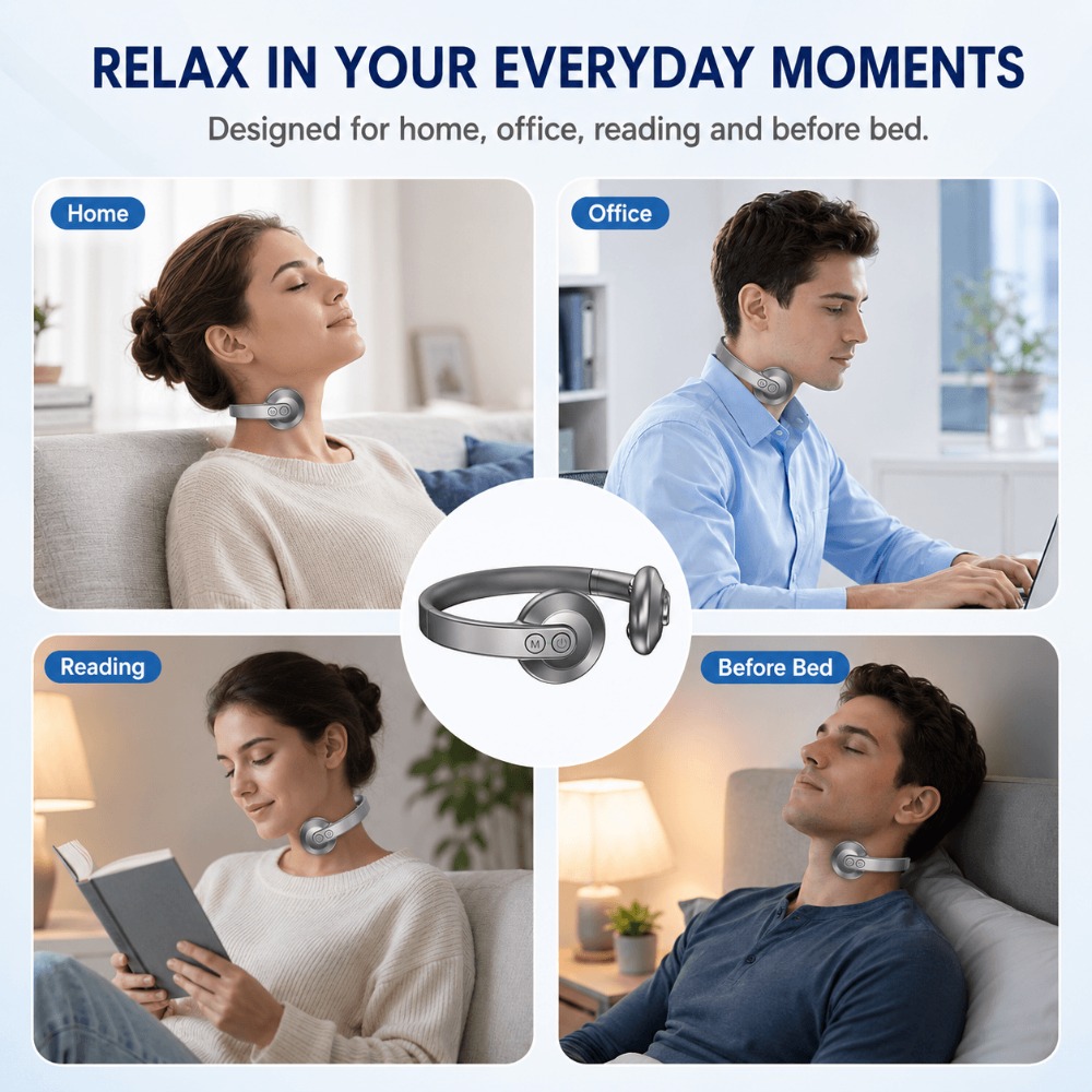 Masseur de cou intelligent pou - Smart Home Design avis et prix