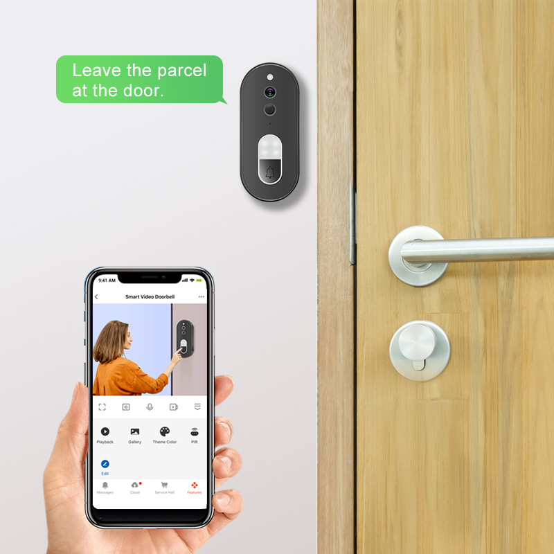 Sonnette vidéo sans fil WiFi T - Smart Home Cctv Camera avis et prix