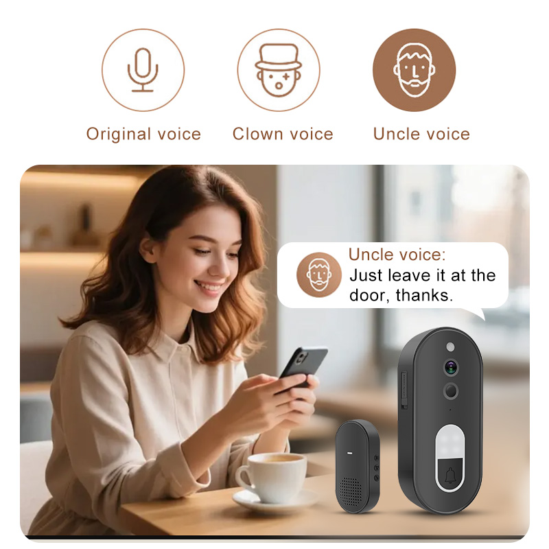 Sonnette vidéo sans fil WiFi T - Smart Home Cctv Camera avis et prix