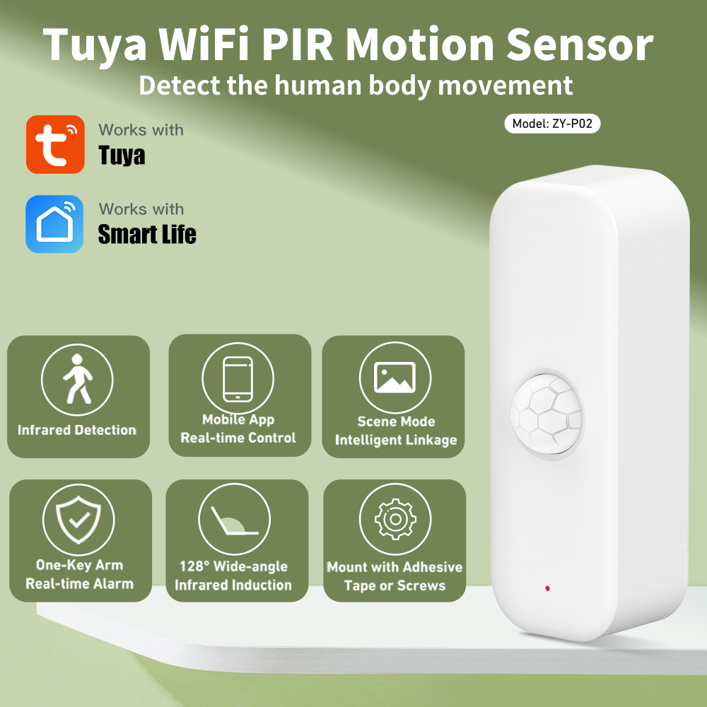 Capteur de mouvement WiFi Tuya - Smart Home For Living avis et prix