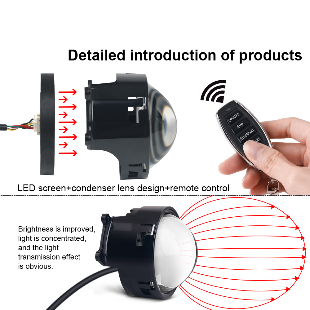 Phare LED de voiture Devil's E - Smart Home Logo avis et prix