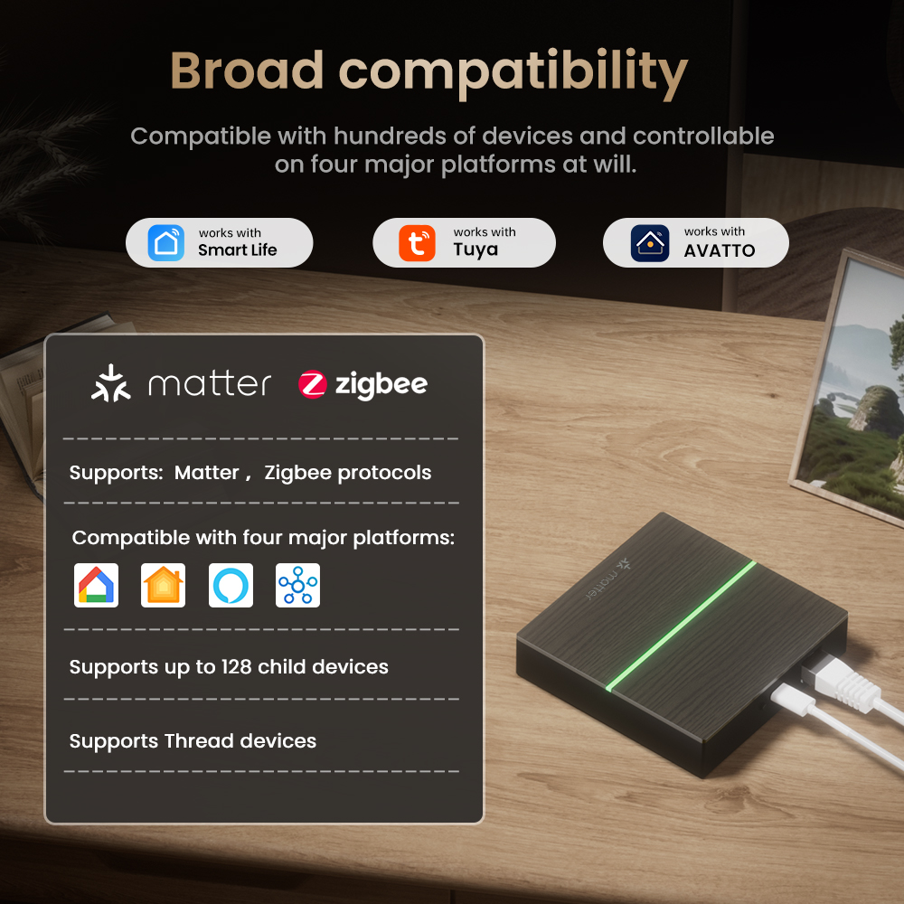 AVATTO Matter Smart Wired Gate - Smart Home Bridge avis et prix
