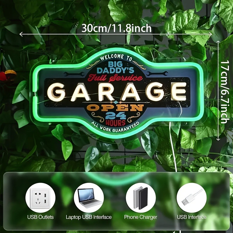Enseigne au néon LED pour Gara - Smart Home Poster avis et prix