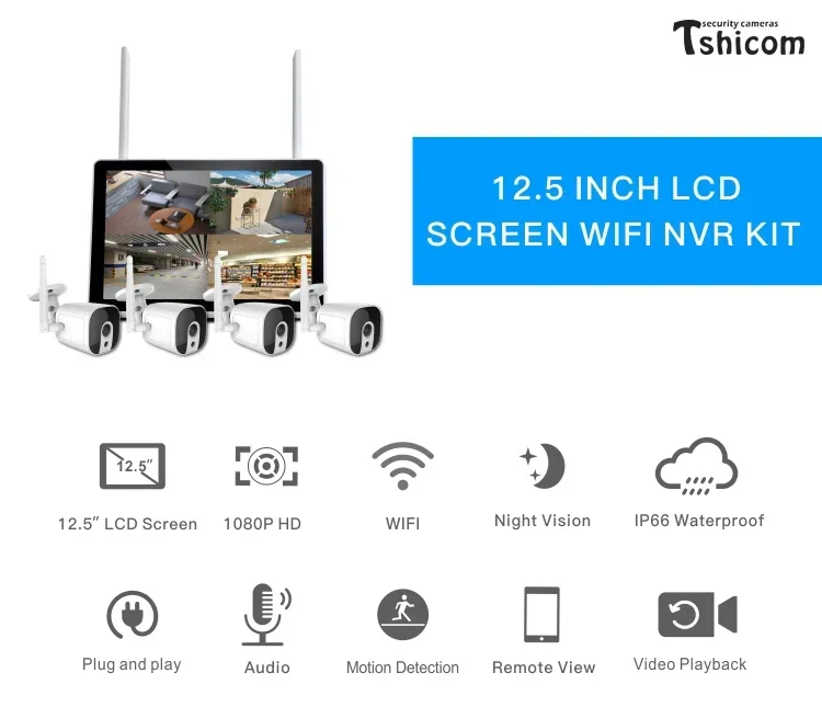 Kit NVR Wi-Fi intelligent TUYA - Smart Home Cctv Camera avis et prix