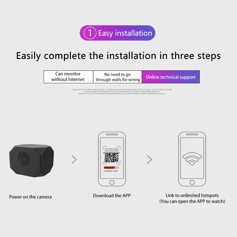 Caméra de sécurité WiFi HD 4K  - Smart Home Design avis et prix