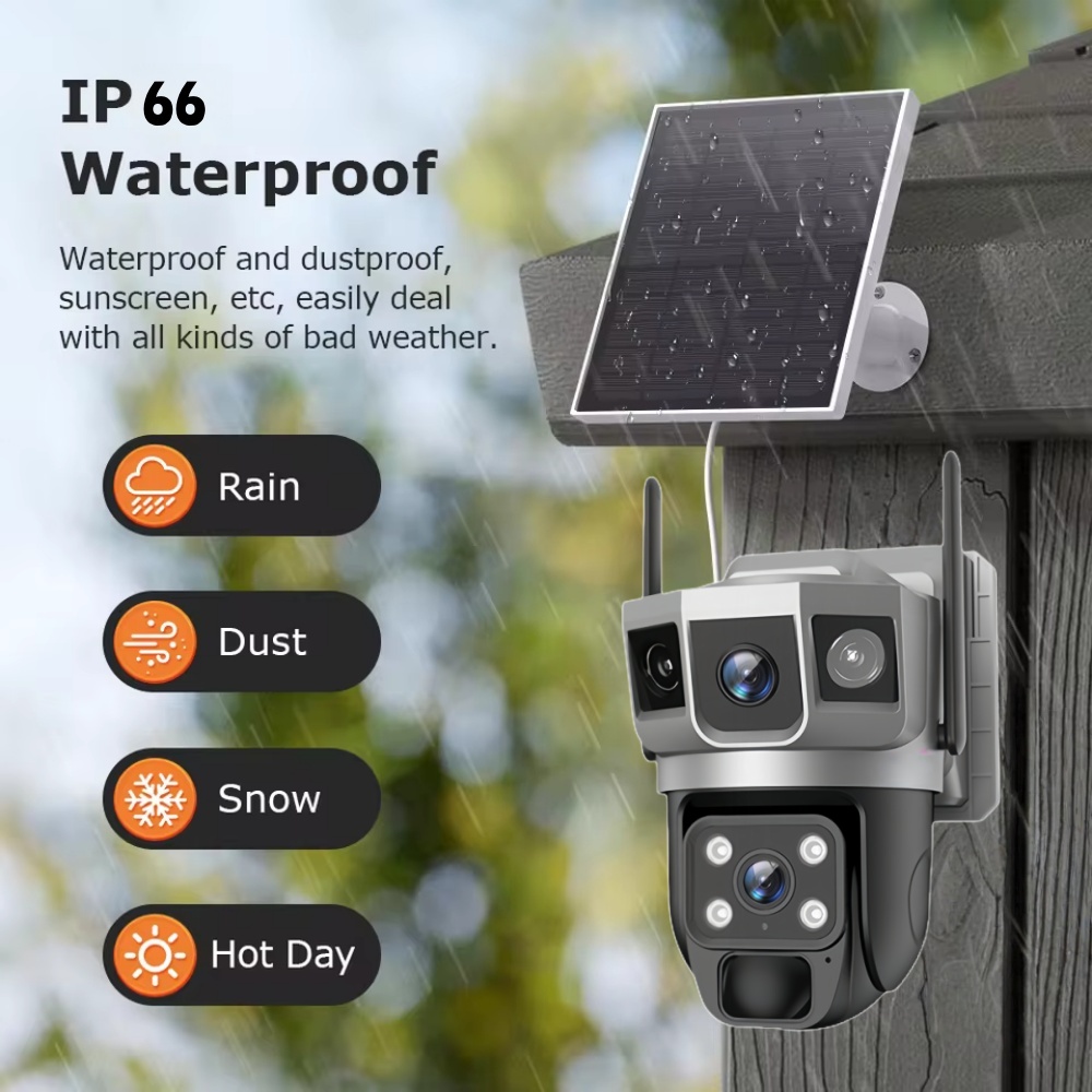Caméra de surveillance solaire - Smart Home Cctv Camera avis et prix