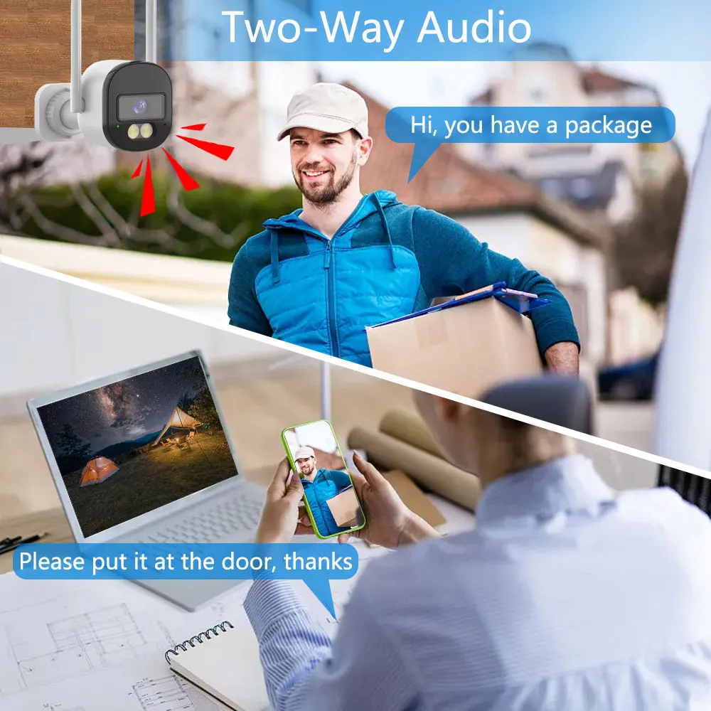 Caméra Bullet Tuya Extérieure  - Smart Home Cctv Camera avis et prix