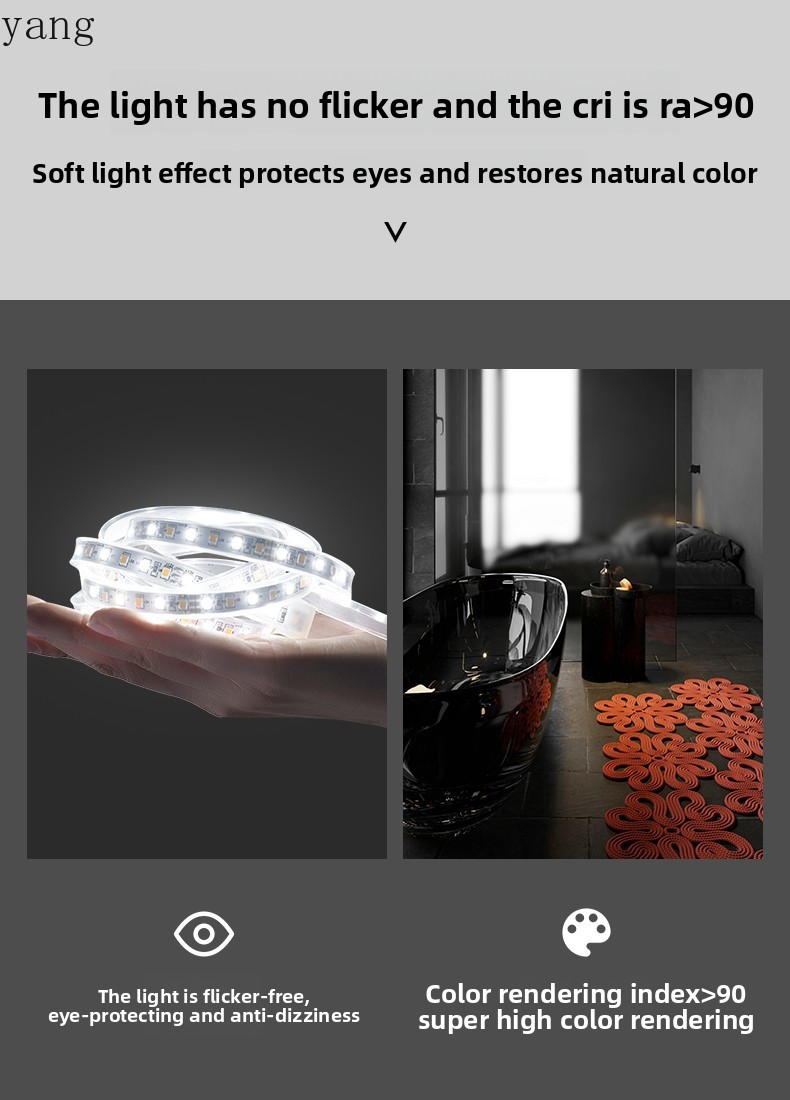 Miroir de salle de bain mural  - Smart Home Login avis et prix
