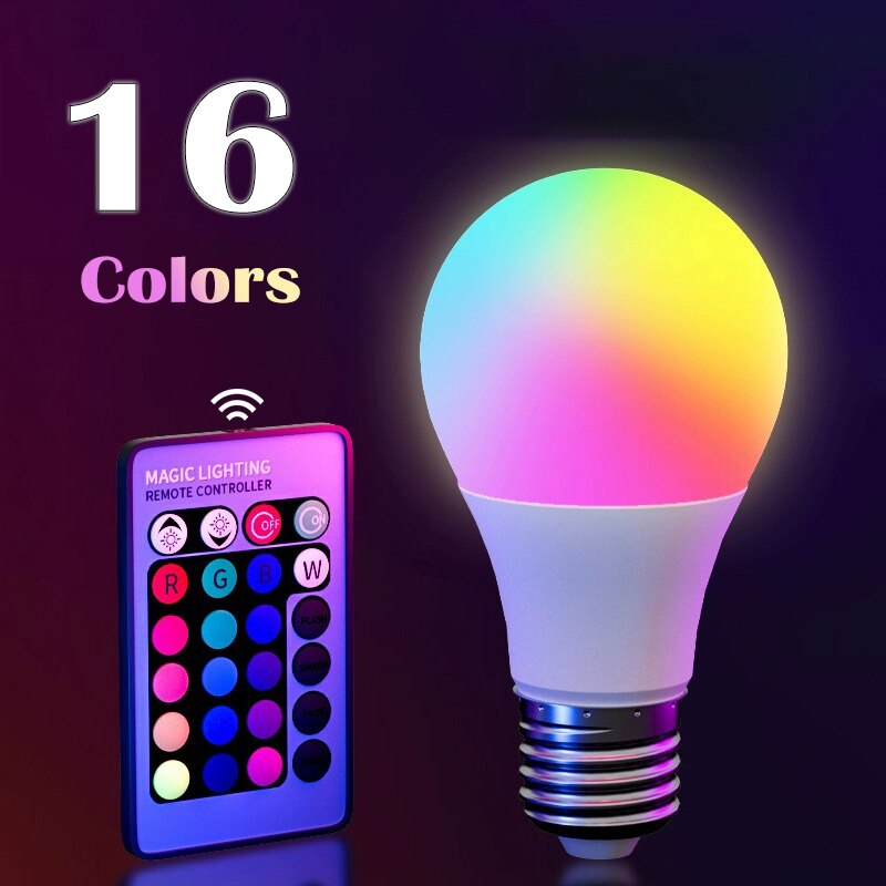 Ampoule LED E27 220V 16 couleu - Smart Bulb avis et prix
