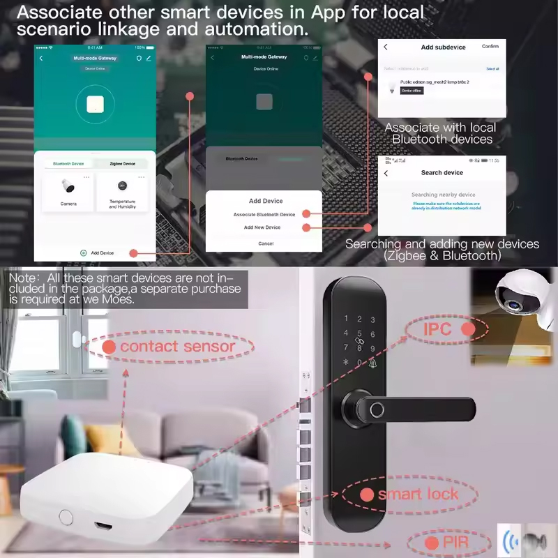 MOES Tuya ZigBee3.0 Hub intell - Smart Home Bridge avis et prix