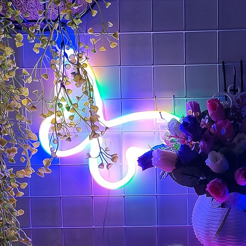 Enseigne néon LED pour manette - Smart Home Poster avis et prix