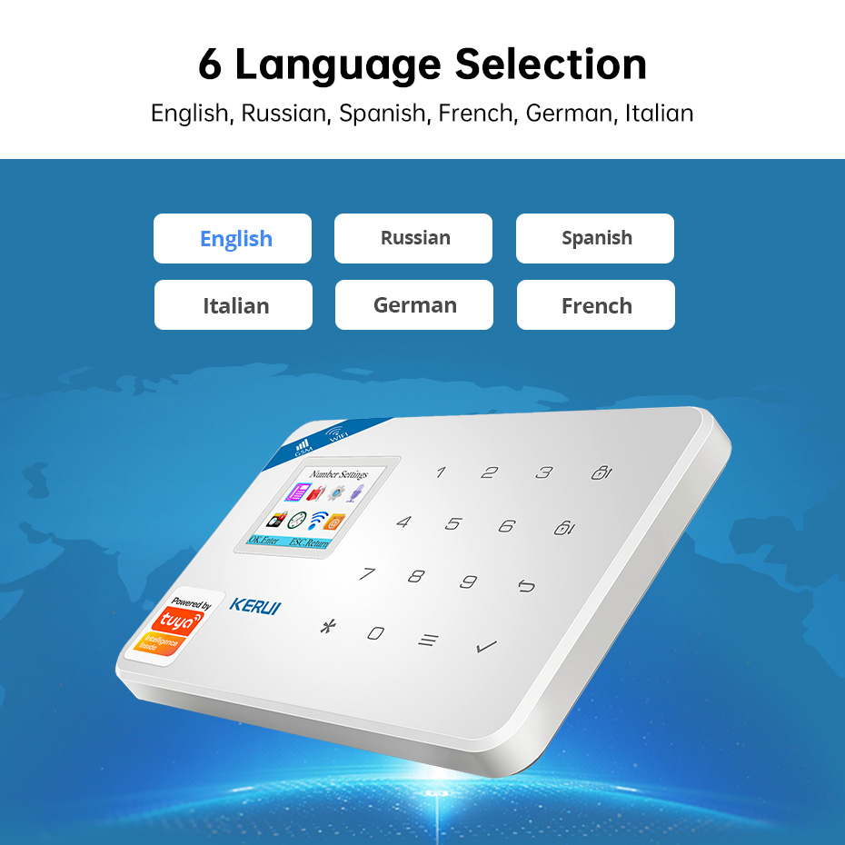 KERUI W181 système d'alarme sé - Smart Home Cctv Camera avis et prix