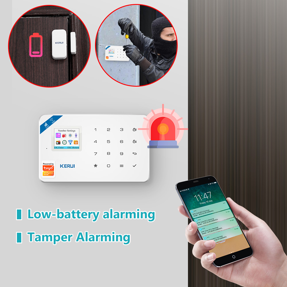KERUI W181 système d'alarme sé - Smart Home Cctv Camera avis et prix