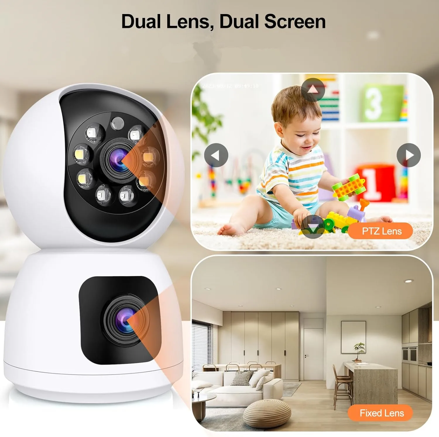 Tuya 4K 8MP HD WiFi caméra int - Smart Home Cctv Camera avis et prix