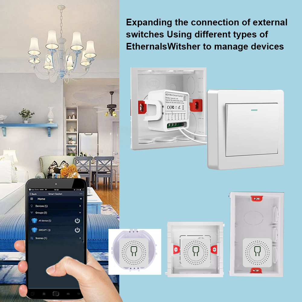 Interrupteur intelligent Tuya  - Smart Home Lighting Control avis et prix